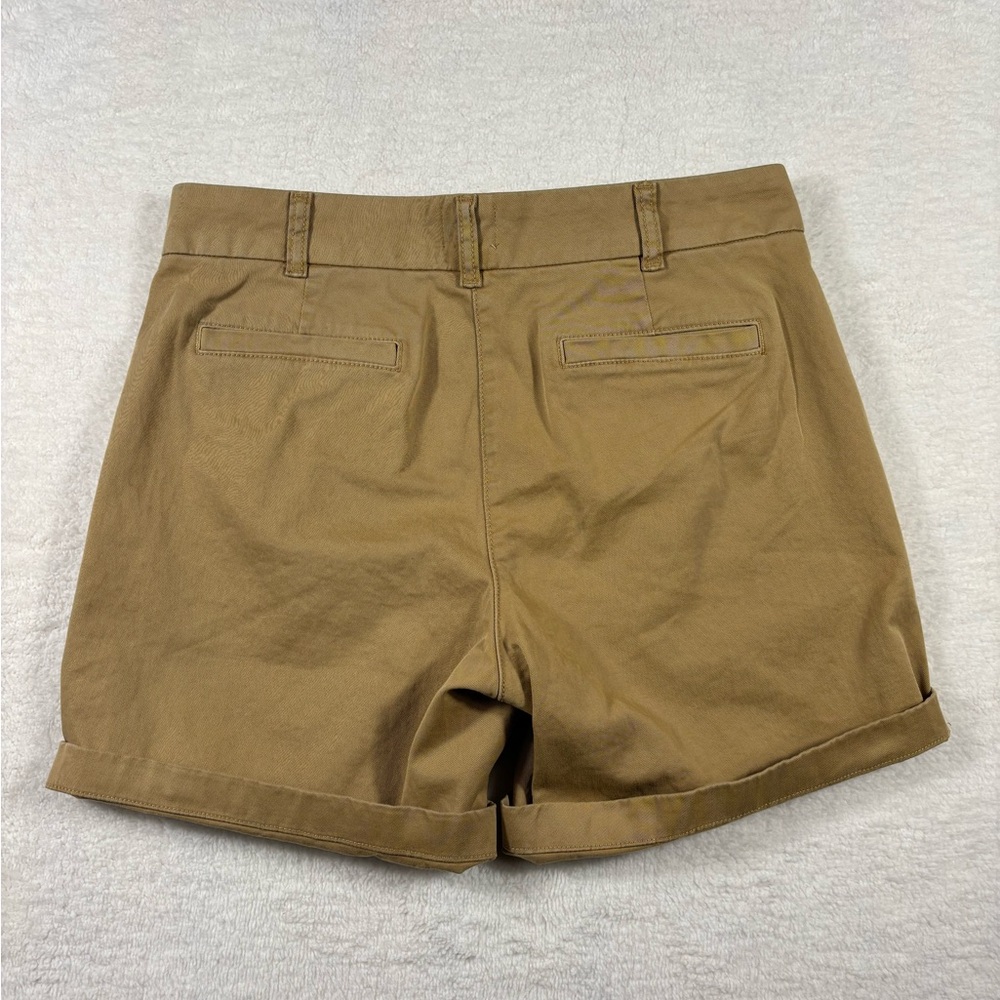 J Crew High Waist Stretch Chino Shorts Size 8 NWT - Picture 3 of 8